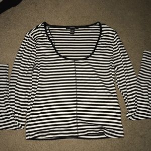 Forever 21 Striped Long Sleeve